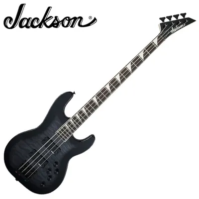 Jackson 일렉베이스 JS Series Concert Bass JS3Q (Active) Transparent Black Burst 콘서트 베이스 4현