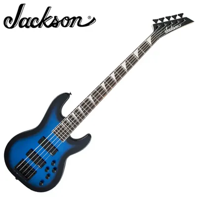 Jackson 베이스기타 JS Series Concert Bass JS3V (Active) Metallic Blue Burst 콘서트 베이스 5현
