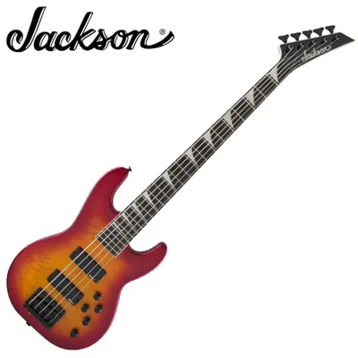 Jackson 베이스기타 JS Series Concert Bass JS3VQ (Active) Cherry Burst 콘서트 베이스 5현