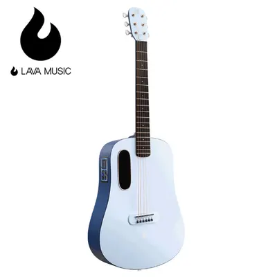 LAVAMUSIC 라바기타 Blue Lava 36인치 Ice/Ocean Blue (with Lite Touch Bag)
