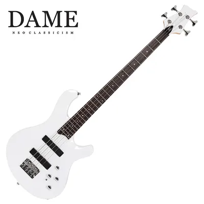 DAME 일렉베이스 Fall＆Paul 250 WH