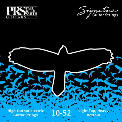 PRS 일렉스트링 Signature Series Light Top/Heavy Bottom Guitar Strings 010-052 (Made in USA)