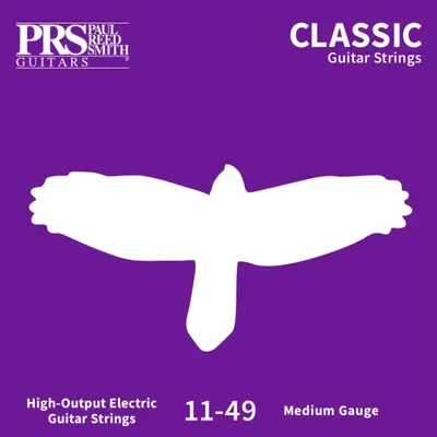 PRS 일렉스트링 Classic Series Medium Guitar Strings 011-049 (Made in USA)
