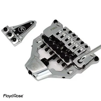 [Floyd Rose] FRX Tremolo System - Satin Chrome 목재 가공없이 장착 가능한 플로이드로즈 브릿지 (FRTX01000S)