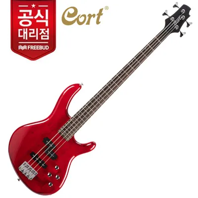 Cort 콜트 일렉베이스 Action Bass Plus Trans Red