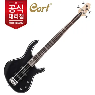 Cort 콜트 일렉베이스 Action PJ Open Pore Black / 조요 헤드폰앰프 사은품 증정!