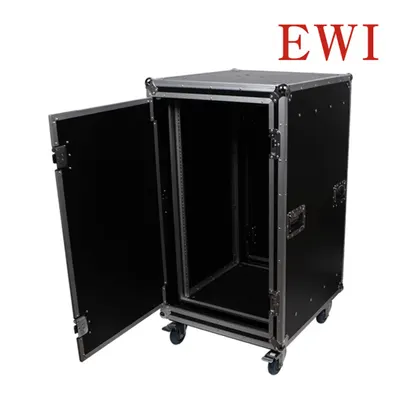 EWI BSA-20U-EN 슬라이드 도어 2중 랙 케이스 20U