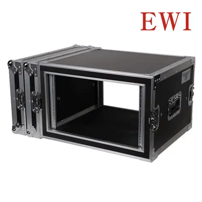 EWI BA-6UE 충격 방지형 2중 랙 케이스 전후면 도어 6U