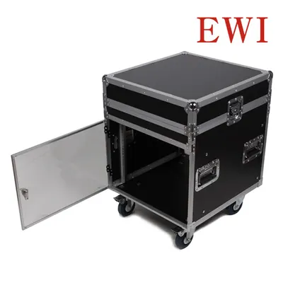 EWI CRD-8U 믹서 거치형 랙 케이스 아크릴 도어 8U