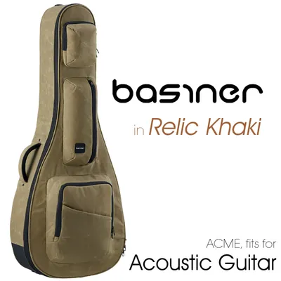 Basiner 어쿠스틱 케이스 ACME-AG Relic Khaki