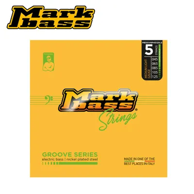 Markbass 베이스 스트링 Groove Series EB Nickel Plated Steel 5-String