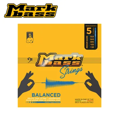Markbass 베이스 스트링 Balanced Nickel On Stainless 5-String