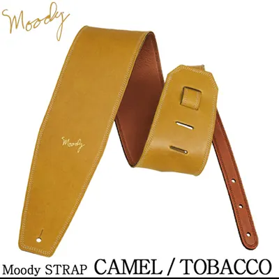 Moody 스트랩 Leather/Leather 4인치 [Standard Size] Camel/Tobacco
