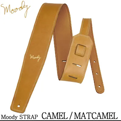 Moody 스트랩 Leather/Leather 2.5인치 [Standard Size] Camel/Mat Camel