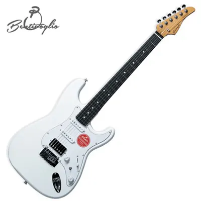 벤티볼리오 Bentivoglio 일렉기타 Parabolic Player PS300H White