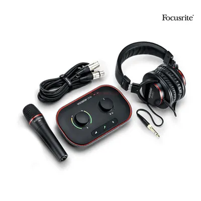 Focusrite 오디오 인터페이스 Vocaster one studio