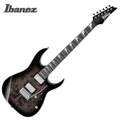 Ibanez 아이바네즈 일렉기타 GRG220PA1 TRANSPARENT BROWN BLACK BURST