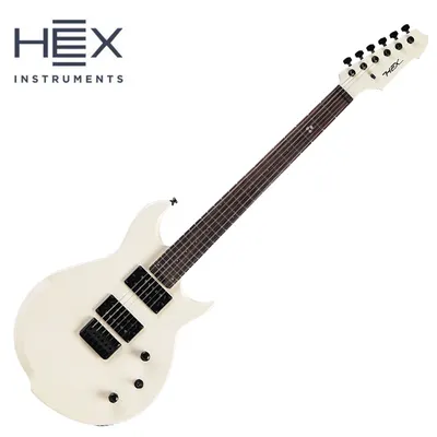 HEX 헥스 일렉기타 W300 Metallic Ivory