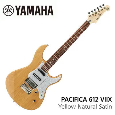 야마하 일렉기타 YAMAHA Pacifica PAC612VIIX Yellow Natural Satin