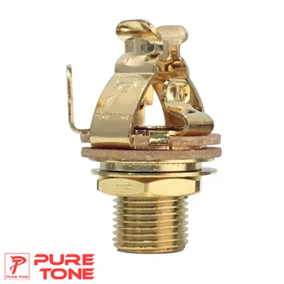 PureTone 모노 타입 잭 포트 PTT1G Multi-Contact 1/4 Output Jack Mono Gold