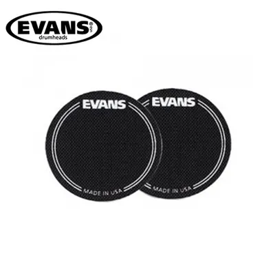 Evans BASS PATCH 블랙 싱글페달 타입 베이스 패치 (나일론) EQPB1