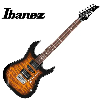 Ibanez 아이바네즈 일렉기타 GRX70QA Sunburst