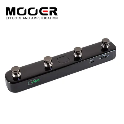 MOOER AUDIO 블루투스 무선 풋 스위치 GWF4 Wiress Foot Switch (Mooer Audio Prime P1 / GTRS 기타 전용)