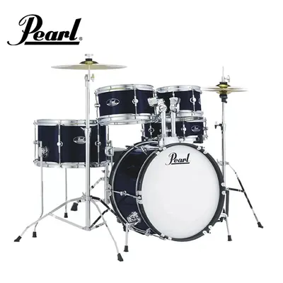 Pearl 16인치 베이스 미니킷 Roadshow Jr. Royal Blue Metallic #743 (아동용/버스킹 강추/연습용 심벌 포함/)