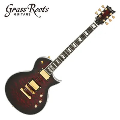 GrassRoots 그래스루츠 일렉기타 G Eclipse CTM GCB (See Thru Black Cherry Sunburst)