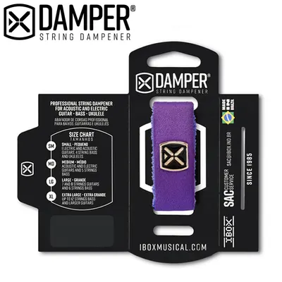 [노마진세일] IBOX 스트링 댐퍼 POLYESTER AND IRON TAG - PURPLE COLOR
