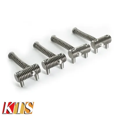 [KTS] PR-03SP - Fender® Jazz Bass® Threaded Saddle 티타늄 베이스 스레드 세들