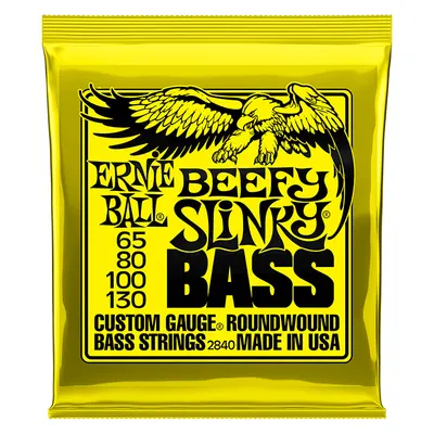 Ernie Ball 어니볼 베이스기타줄 Skinny Nickel Wound Electric Bass Strings BEFFY 065-130 [P02840] (EBAC-315)