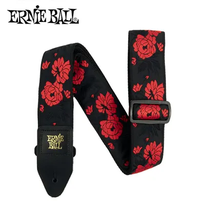Ernie Ball 어니볼 스트랩 TANGO ROSE JACQUARD STRAP [P05335 ]