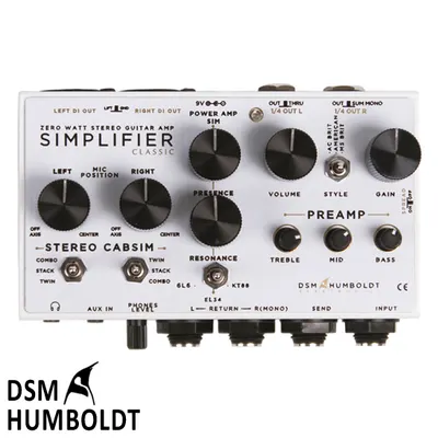 DSM＆Humboldt Simplifier 심플리파이어 앰프＆캐비넷 아날로그 모델러