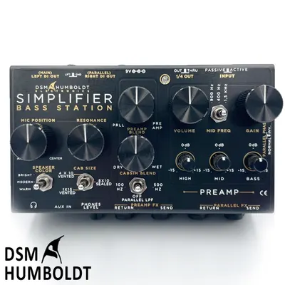 DSM＆Humboldt Simplifier Bass Station 심플리파이어 베이스 앰프＆캐비넷 아날로그 모델러