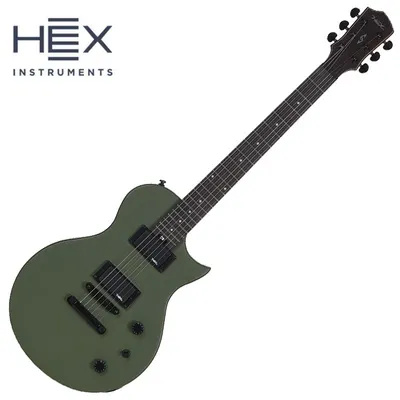 HEX 헥스 일렉기타 H100 Army Green