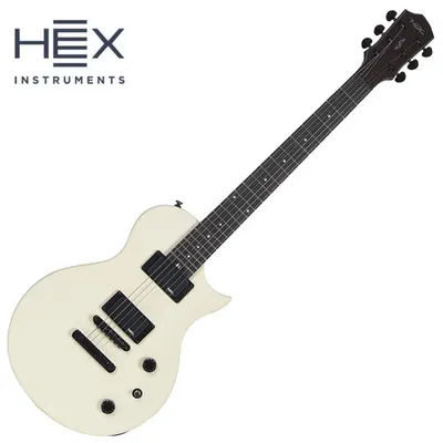 HEX 헥스 일렉기타 H100 Satin Finish Ivory