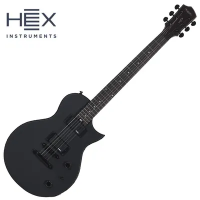 HEX 헥스 일렉기타 H100 Satin Finish Black