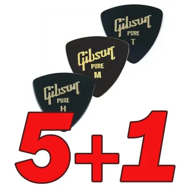 Gibson 피크 1/2 Gross Wedge Style (APRGG-73H, APRGG-73M, APRGG-73T)