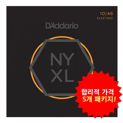 Daddario 다다리오 일렉기타줄 Regular Light [NYXL1046] (010-046)