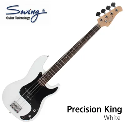 Swing 스윙 베이스기타 Precision King White (R)