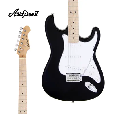Aria Pro II 일렉기타 STG-003M Black