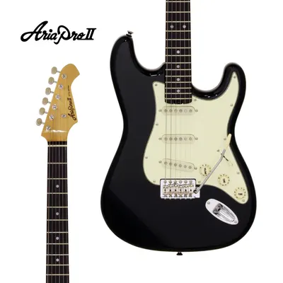 Aria Pro II 일렉기타 STG-62 Black