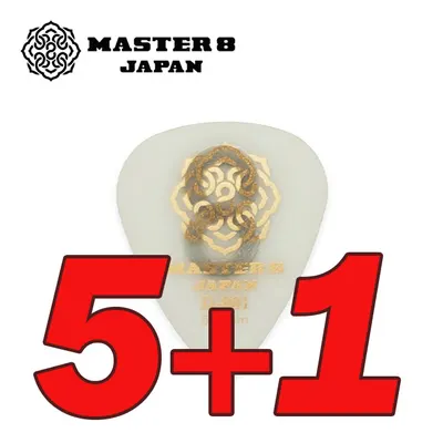 MASTER 8 JAPAN 피크 D-801 Hard Grip TearDrop 0.6mm