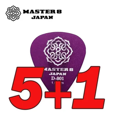 MASTER 8 JAPAN 피크 D-801 Hard Grip TearDrop 1.0mm