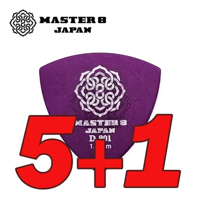 MASTER 8 JAPAN 피크 D-801 Hard Grip Triangle 1.0mm