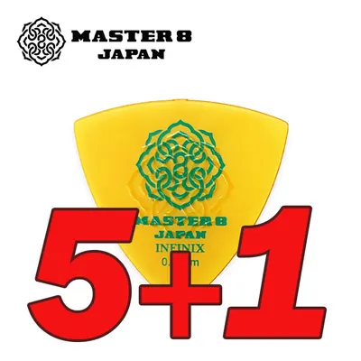MASTER 8 JAPAN 피크 Infinix Hard Polish Rubber Grip Triangle 0.8mm