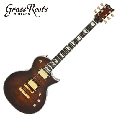 GrassRoots 그래스루츠 일렉기타 G Eclipse CTM QM (Tiger Eye Sunburst)