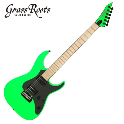 GrassRoots 그래스루츠 일렉기타 G Mirage WK Neon (Neon Green)