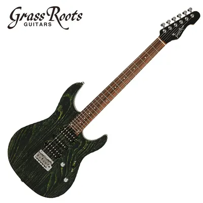 GrassRoots 그래스루츠 일렉기타 G Snapper-II AS (Black Limefiller)